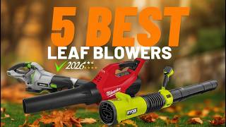 5 Best Cordless Leaf Blowers 2026: 40V vs 80V – Which Blows 