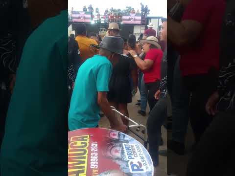 Seu Noel na cavalgada em Pedra Mole- Sergipe