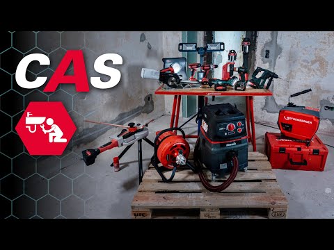 Cordless Alliance System &#40;CAS&#41;: The battery for plumbing.