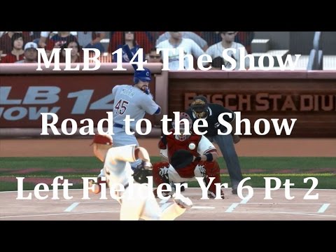 MLB 14 The Show (PS4) Road to the Show Left Fielder Yr 6 - Pt 2