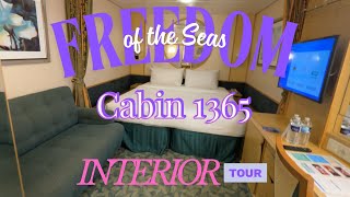 Freedom of the Seas Inside Cabin Tour | Room 1365 Deck 10 (Royal Caribbean)
