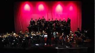 preview picture of video 'J.Rutter - Angel's Carol - Concerto di Natale 2012 Civica Scuola Musica di Casatenovo'