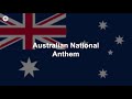 2021 Australia National Anthem | Justin's Music