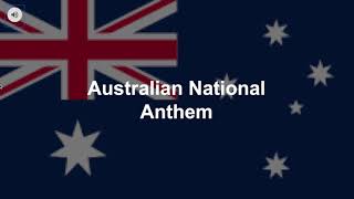 2021 Australia National Anthem | Justin&#39;s Music