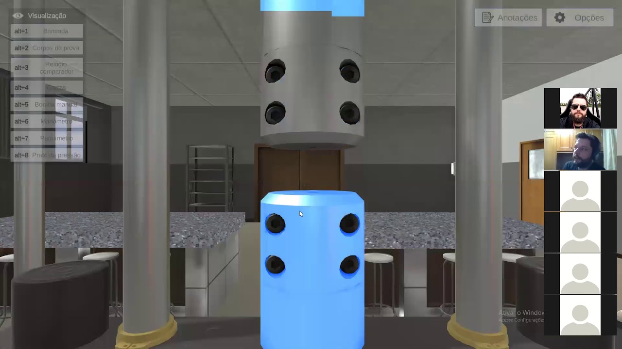 Algetec Ensaio de tração