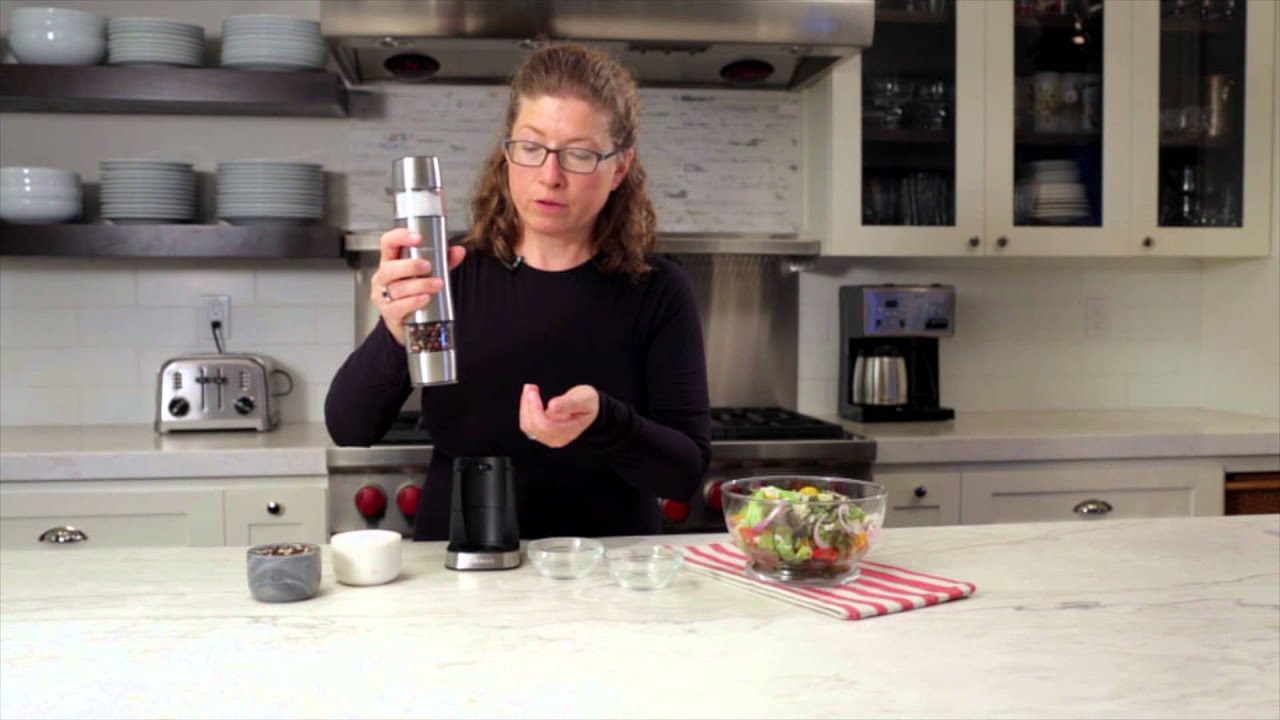 Cuisinart Rechargeable Salt, Pepper & Spice Mill (SG-3) Demo Video