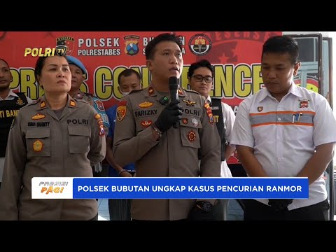 POLSEK BUBUTAN UNGKAP PENCURIAN KENDARAAN BERMOTOR MILIK ORANG TUA SENDIRI