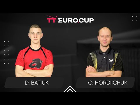18:00 Dmytro Batiuk - Oleksandr Hordiichuk 20.09.2025 TT Euro.Cup Ukraine Master. TABLE 4
