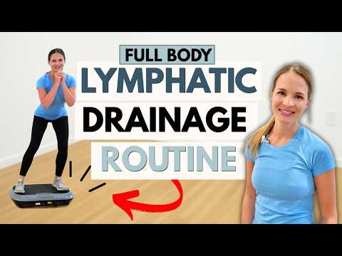 10 Minute Vibration Plate Exercises for Lymphatic Drainage
