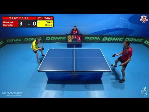 00:00 Oleksandr Zhuravlov 3-1 Oleksii Shelest West 5 WIN CUP 03.11.2022 | TABLE TENNIS WINCUP