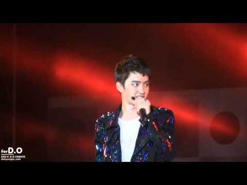 HD 120712 EXO K D O  Rap   Two Moons @ Yeosu Expo FOR D O