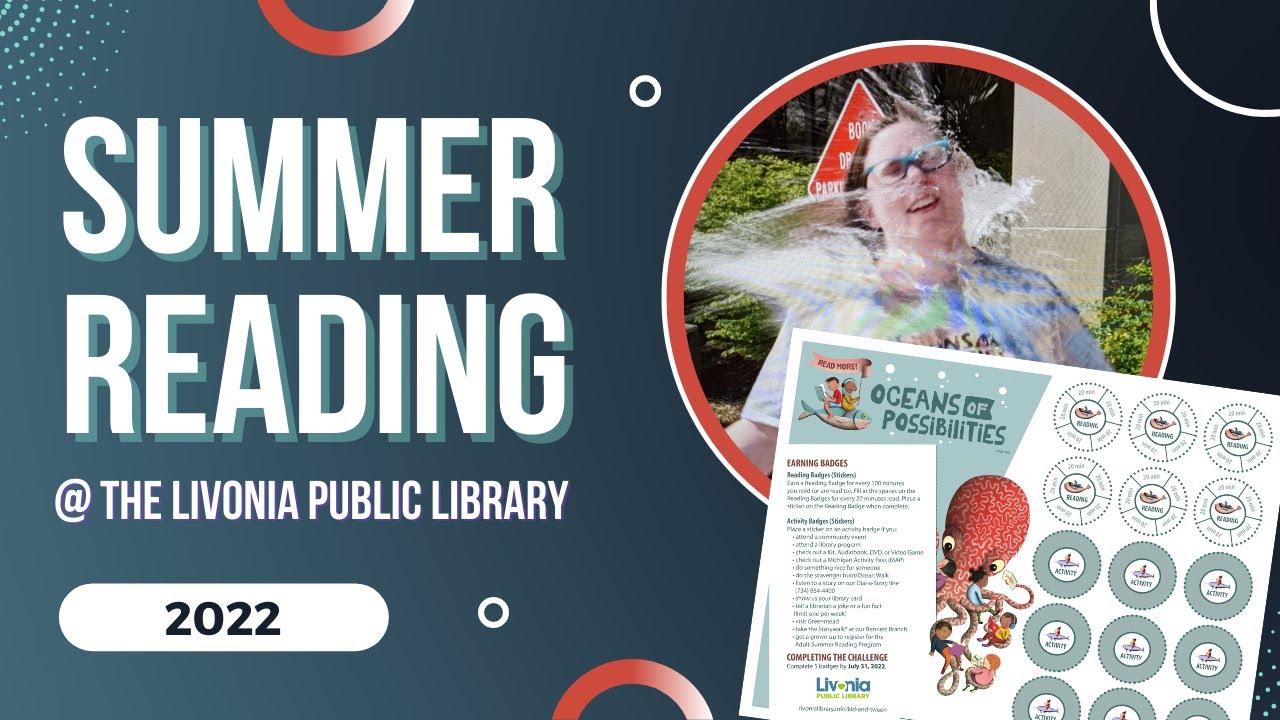 2022 Livonia Public Library Summer Reading Program: Oceans of Possibilities!