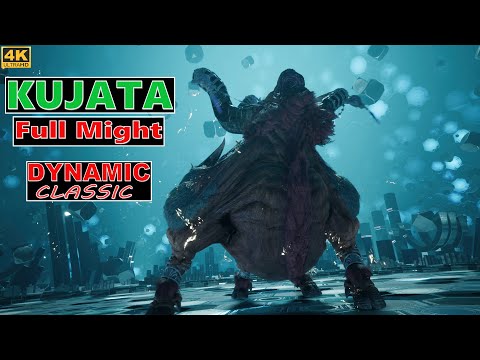 Final Fantasy VII Rebirth 4k - Combat simulator- Kujata summon boss fight full might dynamic classic