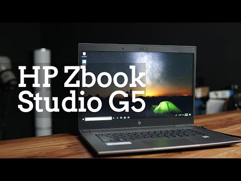 HP Zbook Studio G5 - The perfect mobile workstation with productivity and security!