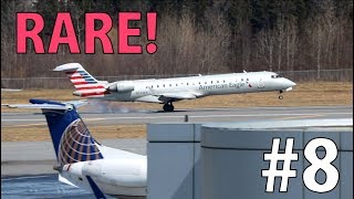 RARE Runway 15 Regional Arrivals! Syracuse Planespotting #8