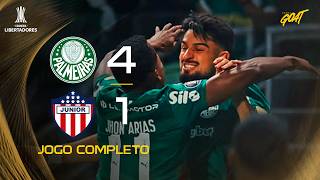 PALMEIRAS X JUNIOR BARRANQUILLA | JOGO COMPLETO | CONMEBOL LIBERTADORES