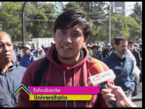 Minga de limpieza en Quito