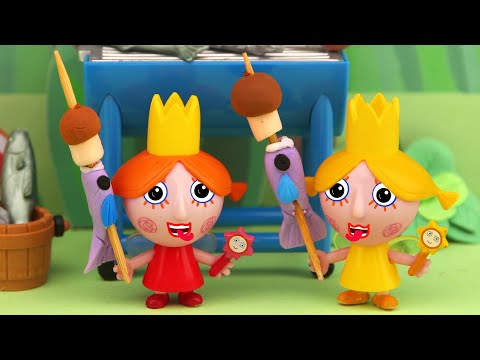 Daisy and Poppy's BBQ, Playing hide and seek, compilation, Ben and Holly's Little Kingdom