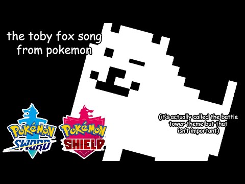 toby fox's pokémon song (Battle Tower) - Pokémon Sword and Shield Cover