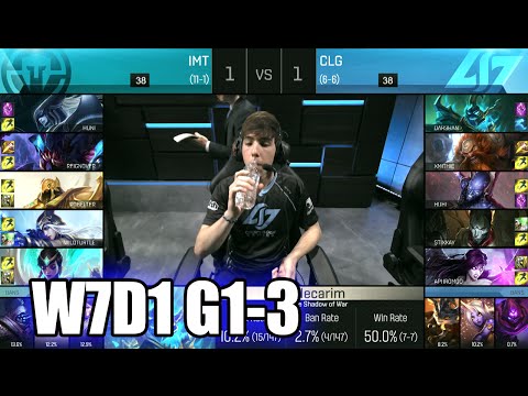 Immortals vs CLG | Game 3 S6 NA LCS Summer 2016 Week 7 Day 1 | IMT vs CLG G3 W7D1 1080p