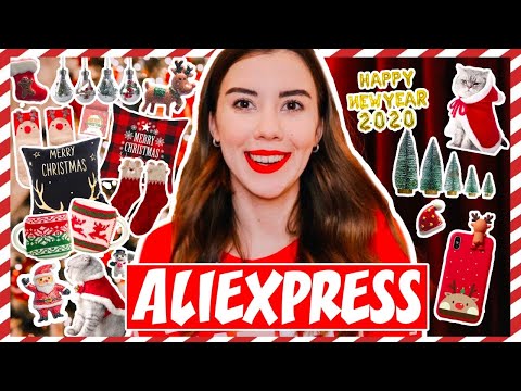 20 НОВОГОДНИХ ТОВАРОВ С ALIEXPRESS // Распаковка дешевых и полезных посылок! Влогмас #7🎄❤️