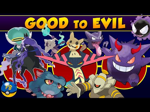 Every GHOST-TYPE Pokémon: Good to Evil 👻