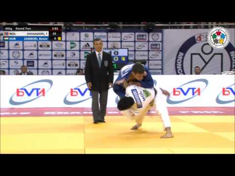 JUDO 2014 Grand Prix Ulaanbaatar: Tumurkhuleg Davaadorj (MGL) - Bence Zambori (HUN)