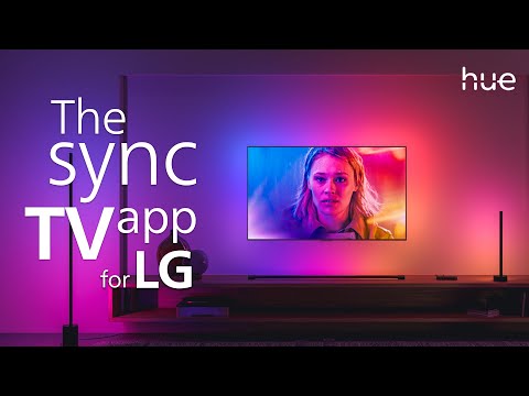 Hue Sync TV App: Surrounding Lights That Sync with LG TVs