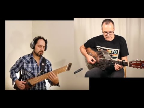 Teja Gerken & Nate Lopez, "While My Guitar Gently Weeps"
