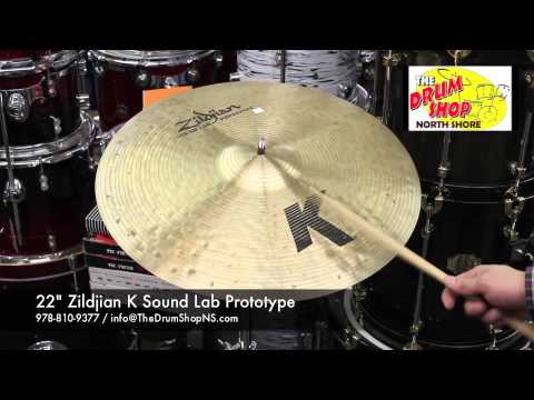 SOLD - Zildjian K Sound Lab Prototype 22" - The Drum Shop North Shore