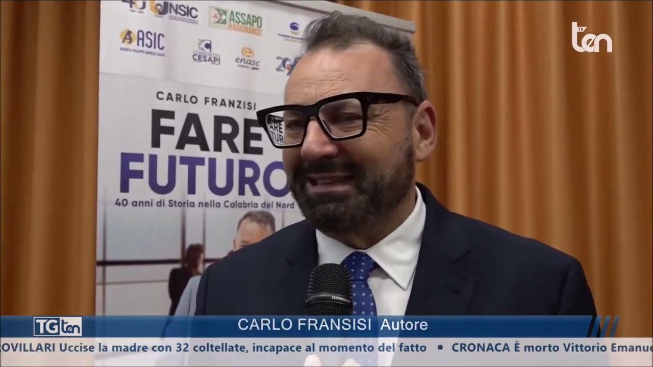 Fare Futuro quarant'anni di storia nella Calabria del Nord. Tg Ten 14,30 3 febbraio 2024