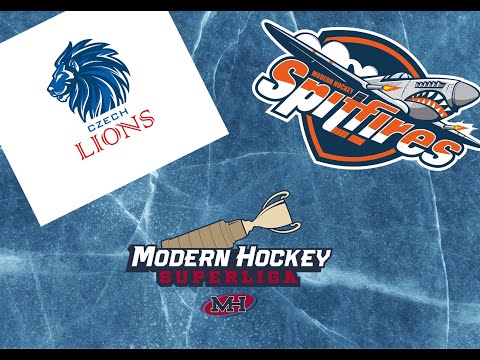 MH SUPERLIGA 2022/2023 29. kolo CZECH LIONS vs SPITFIRES 6:4 - celý zápas