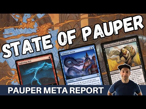 THE BEST FORMAT! Pauper decks of the week checks out the metagame of Magic Online 5-0 trophies!