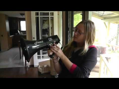 Pyle PMP 53IN Megaphone   YouTube