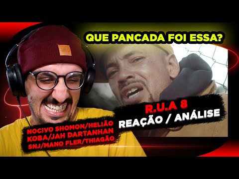 QUE PANCADA! RUA 8 - Nocivo, Helião, Koba, Jah Dartanhan, SNJ, Mano Fler e Thiagão [Reação/ Análise]
