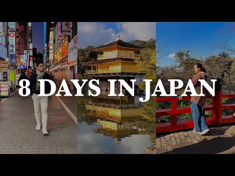 How We Spent 8 Days in Japan | Exploring Osaka, Kyoto, and Tokyo