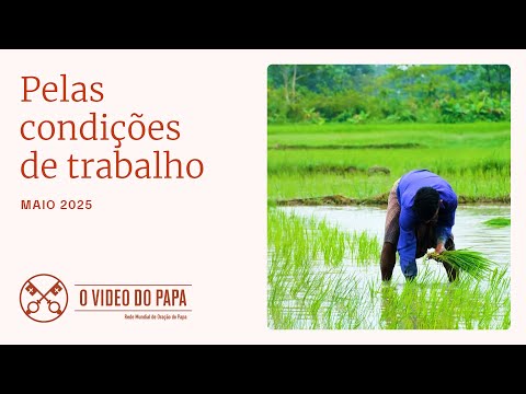 PELAS CONDIÇÕES DE TRABALHO - O Vídeo do Papa - maio 2025