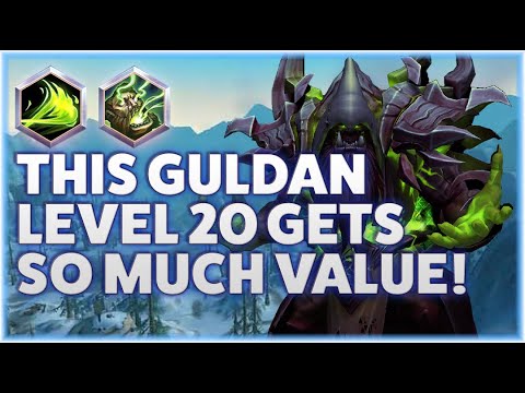 Guldan Horrify - THIS GULDAN LEVEL 20 GETS SO MUCH VALUE! - Grandmaster Storm League