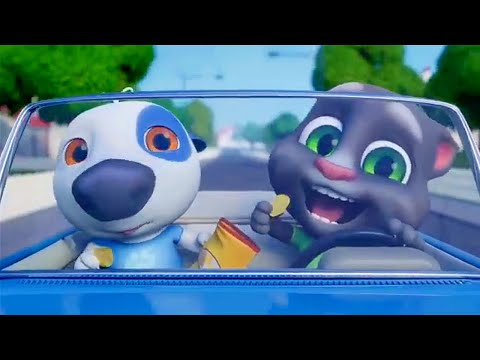 Talking Tom 😼 トムの新しい車 Tom’s New Car (Hit the Road 3) 💫 NEW ⭐ Cartoon For Kids | Super Toons TV アニメ