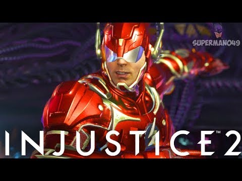 NEW EPIC FLASH DESTROYS TEABAGGER! - Injustice 2 "The Flash" Gameplay (New Epic Gear)