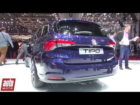 2016 Fiat Tipo 5-portes et break : Tipo pluriel (video à Genève)