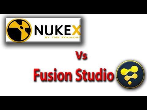 NUKE vs FUSION STUDIO 17 Compositing || Advanced Compositing in NUKE vs FUSION STUDIO 17