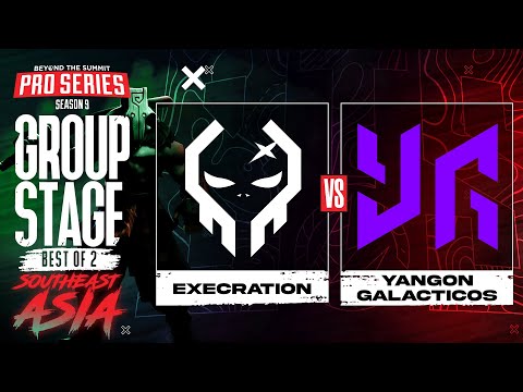 Execration vs Yangon G Game 2 - BTS Pro Series 9 SEA: Group Stage w/ MLP & johnxfire
