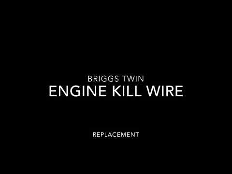 Briggs & Stratton V-Twin kill wire replacement