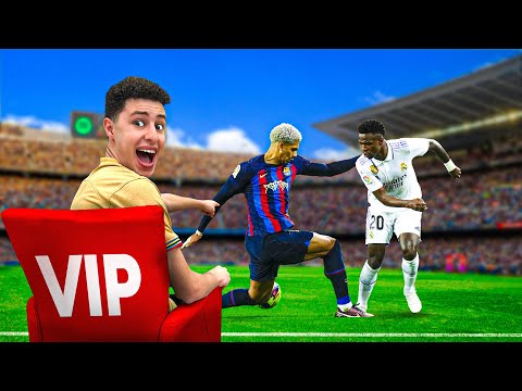 I Got VIP Seats To Watch El Clásico