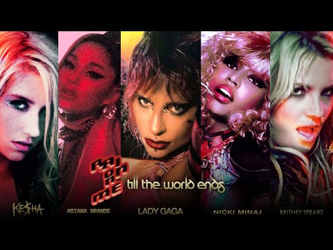RAIN ON ME [𝘛𝘛𝘞𝘌 𝘙𝘦𝘮𝘪𝘹] - Lady Gaga, Ariana Grande, Nicki Minaj, Britney Spears & Ke$ha ☔️ (Mashup)