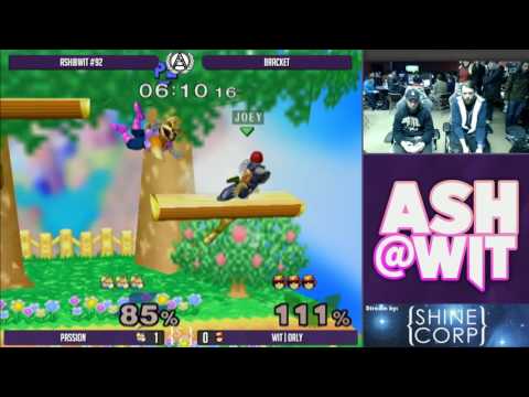 Passion (Fox) vs WIT | ORLY (Falcon) - ASH@WIT #92 Melee Bracket