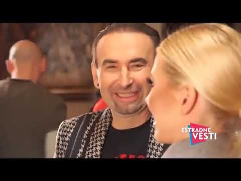 Alexander Dimmi i Mira Skoric - Snimanje spota 'Boli sve' - Estradne vesti - (TV DM SAT 03.02.2019.)