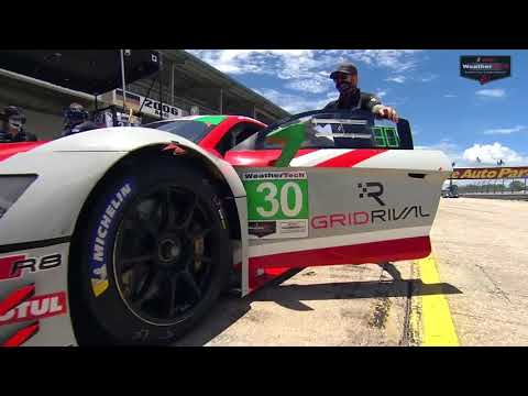 IMSA WTSCセブリング2時間40分 予選動画