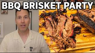 We Threw a BBQ Brisket Party for Friends and Family